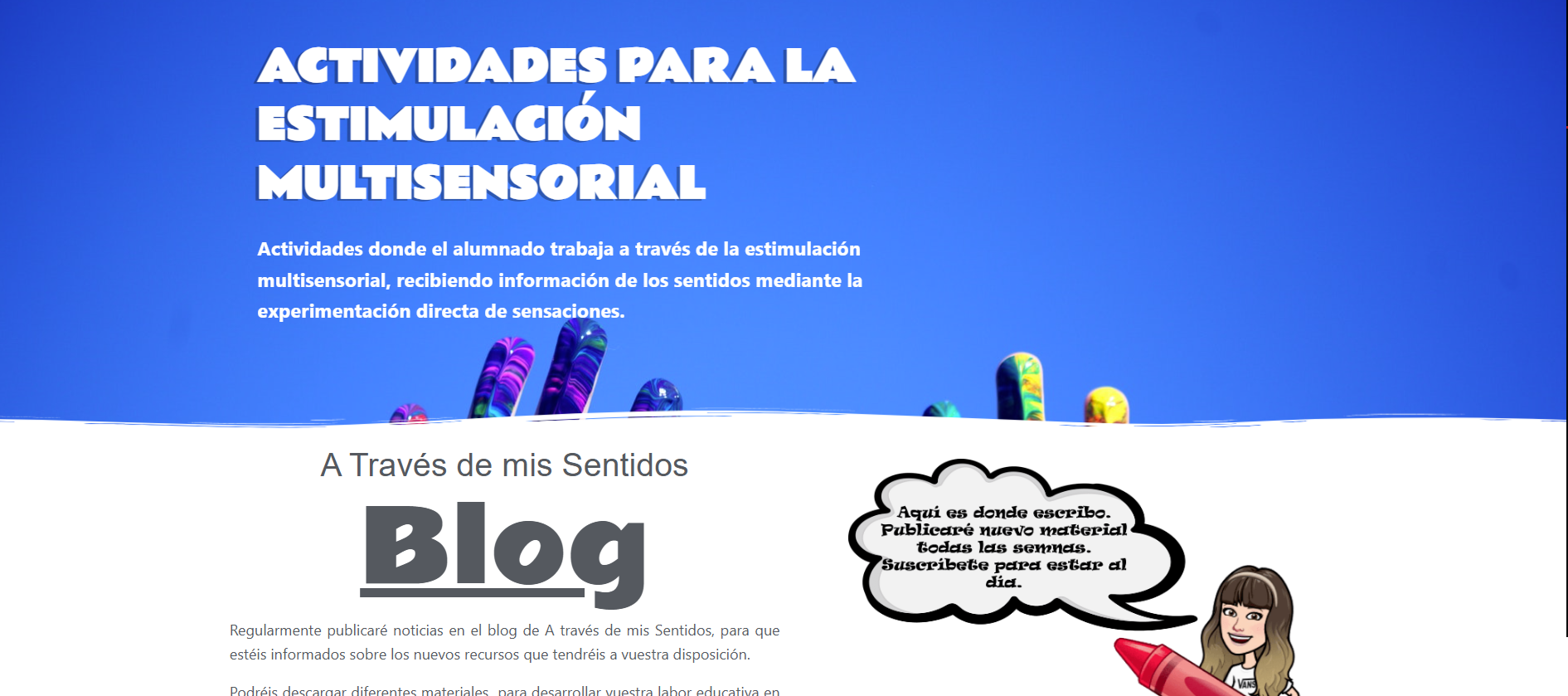 A través de mis Sentidos